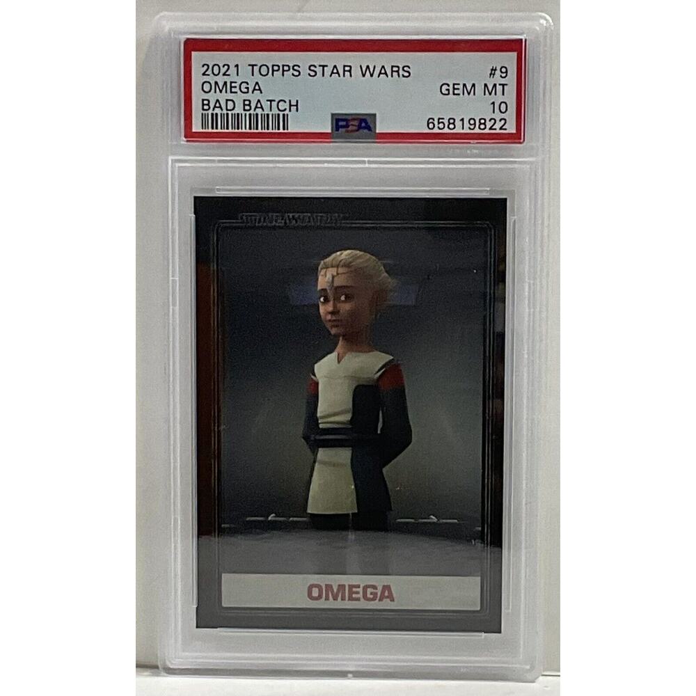 Star Wars 2021 Omega Bad Batch #9 PSA 10 CERT#65819822